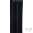Global STYLE PLUS 500 12 секции радиатор биметаллический боковое подключение (цвет cod.07 grigio scuro opaco mettalizzato 2748 (черный))
